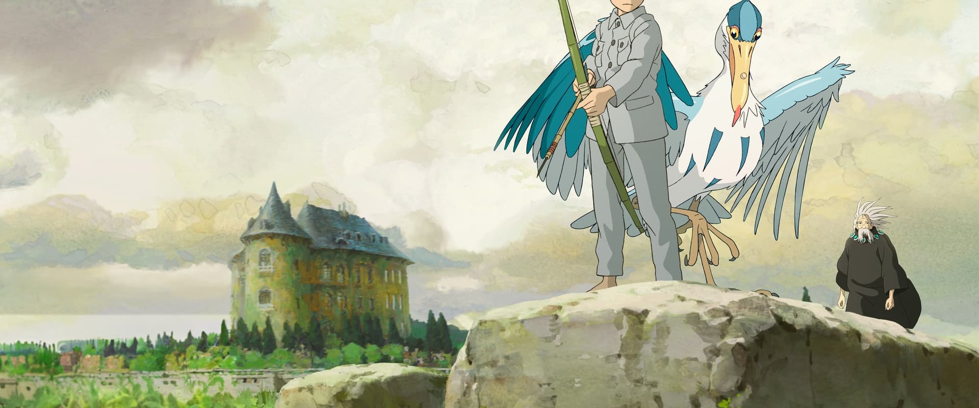 دانلود انیمیشن The Boy and the Heron 2023 (پسرک و مرغ ماهی‌خوار 2023) بدون سانسور با زیرنویس فارسی