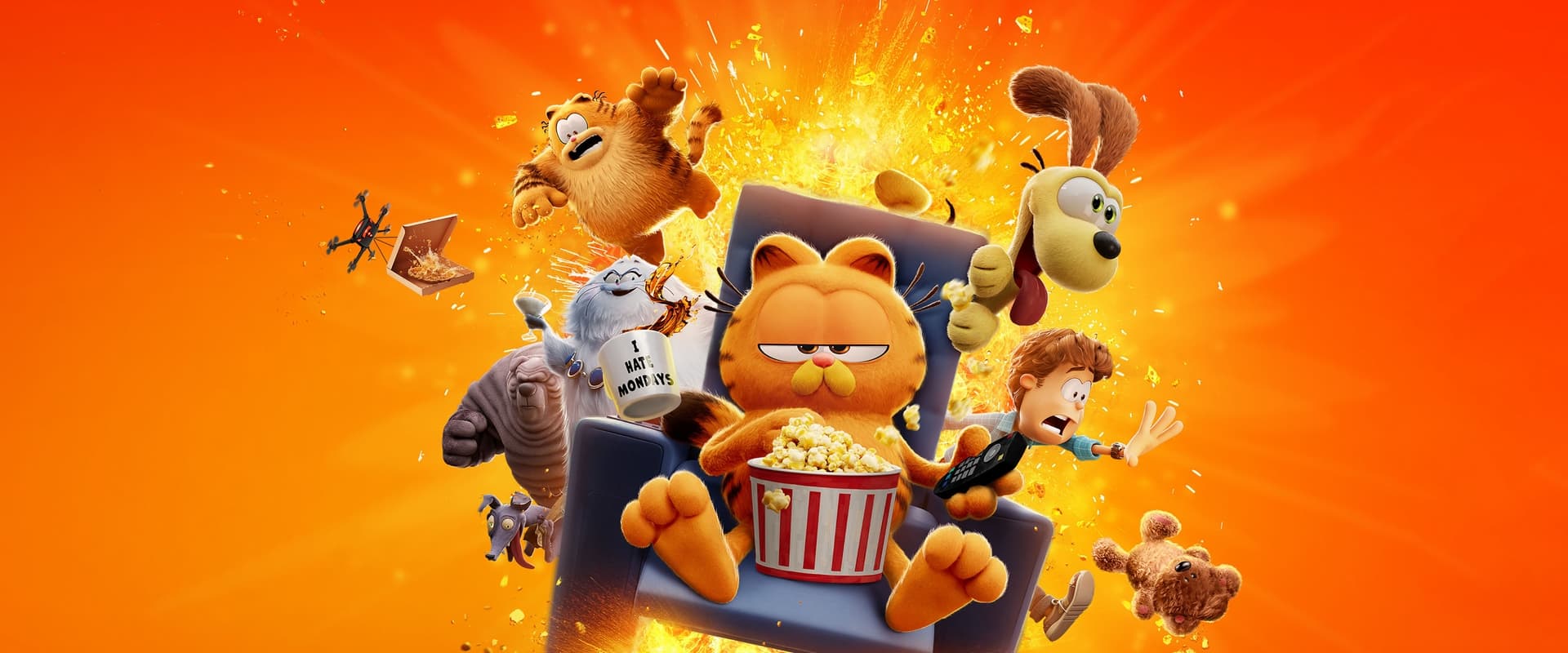 دانلود انیمیشن The Garfield Movie 2024 (فیلم گارفیلد 2024) بدون سانسور با زیرنویس فارسی