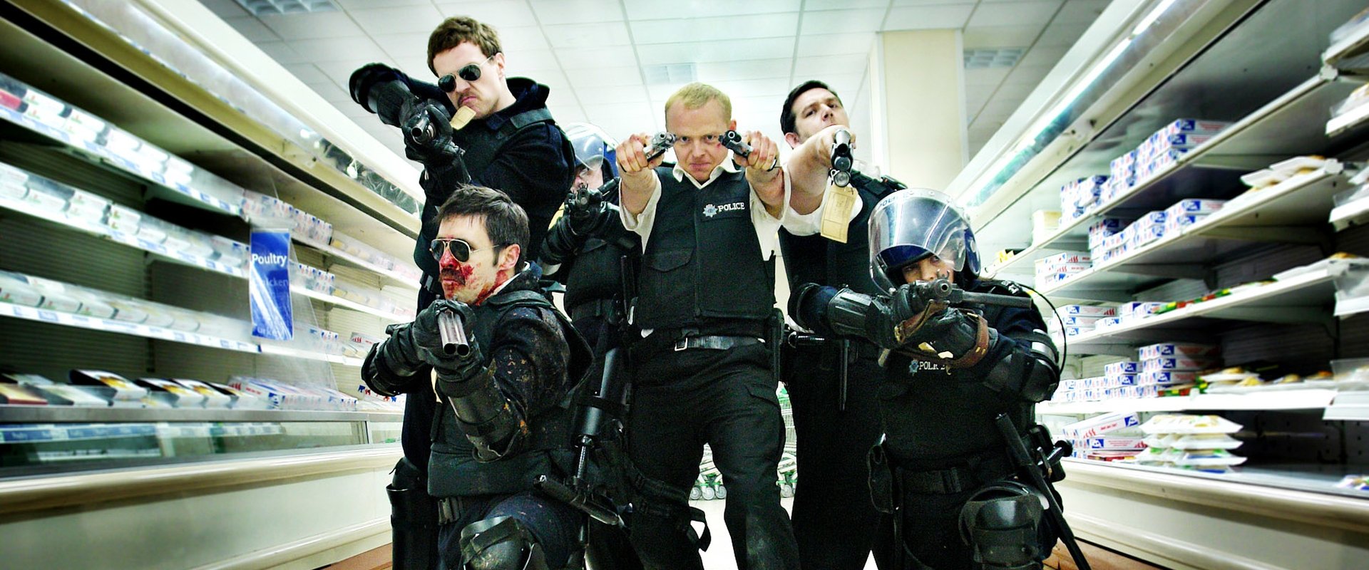 دانلود فیلم Hot Fuzz 2007 (پلیس خفن 2007) بدون سانسور با زیرنویس فارسی