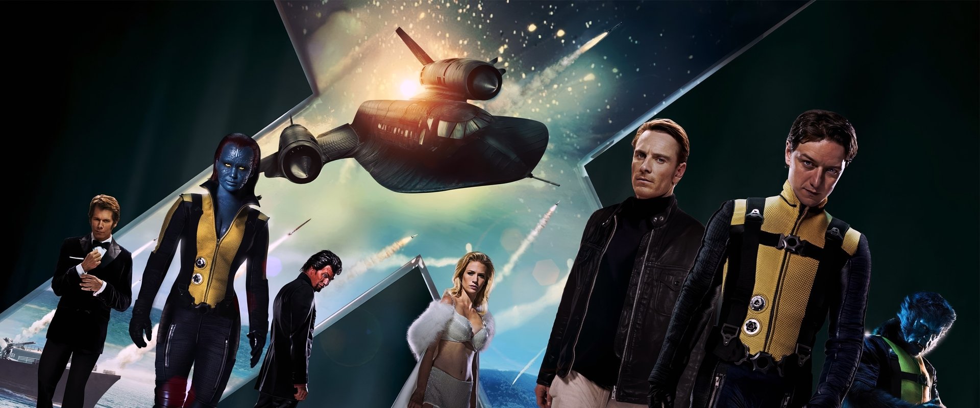 دانلود فیلم X-Men: First Class 2011 (مردان ایکس: کلاس اول 2011) بدون سانسور با زیرنویس فارسی